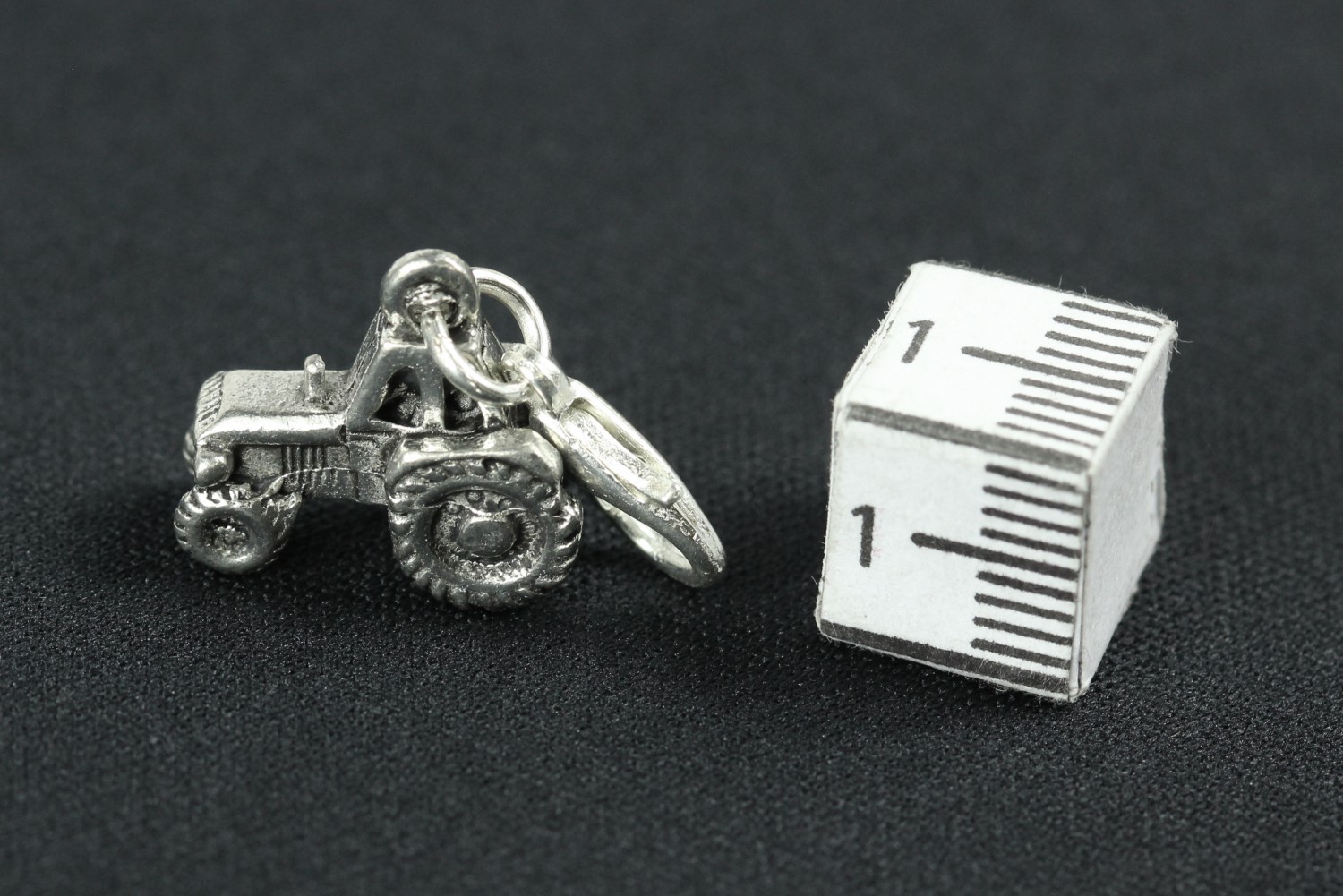 Miniblings Traktor Anhänger Gold - Charm Für Bettelarmband & Kette